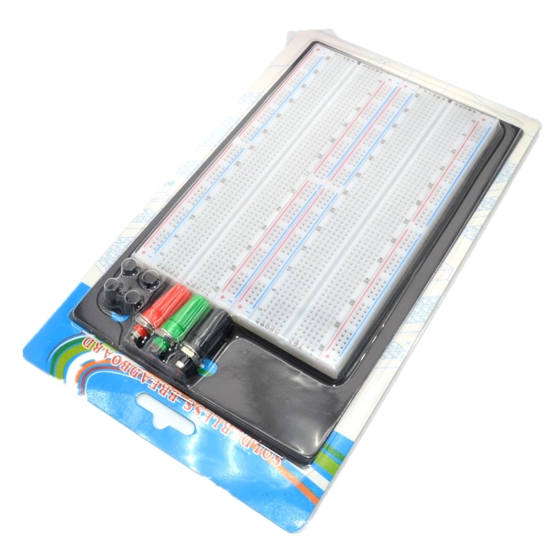 wavgat syb-1660 solderless breadboard protoboard 4 bus test circuit board tie-point 1660 zy-204