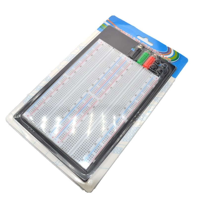 wavgat syb-1660 solderless breadboard protoboard 4 bus test circuit board tie-point 1660 zy-204